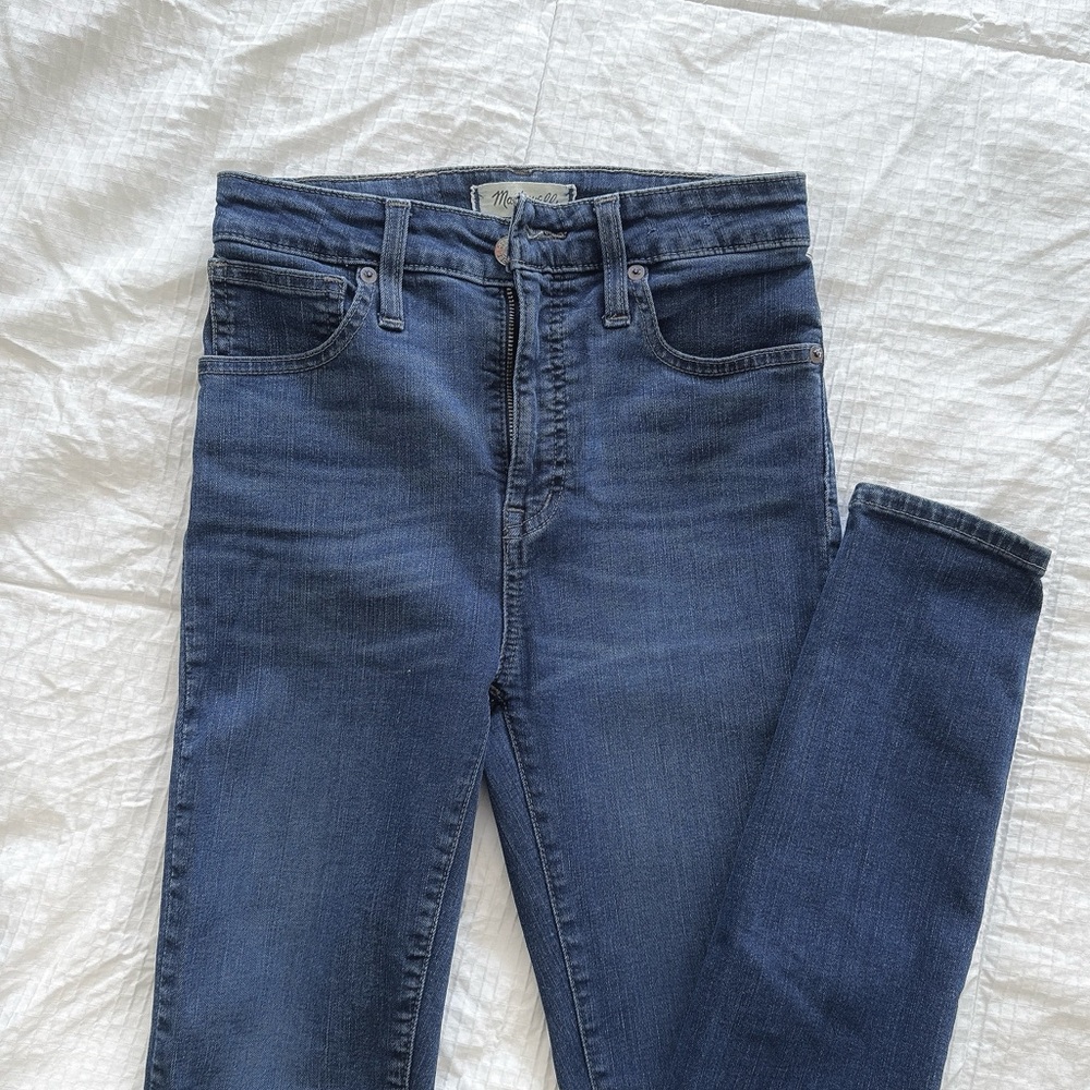 Madewell High Raised Skinny Jeans
